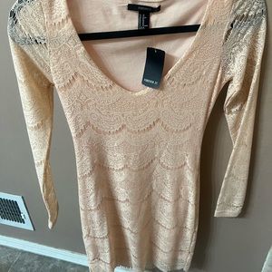 Long sleeve lace dress!